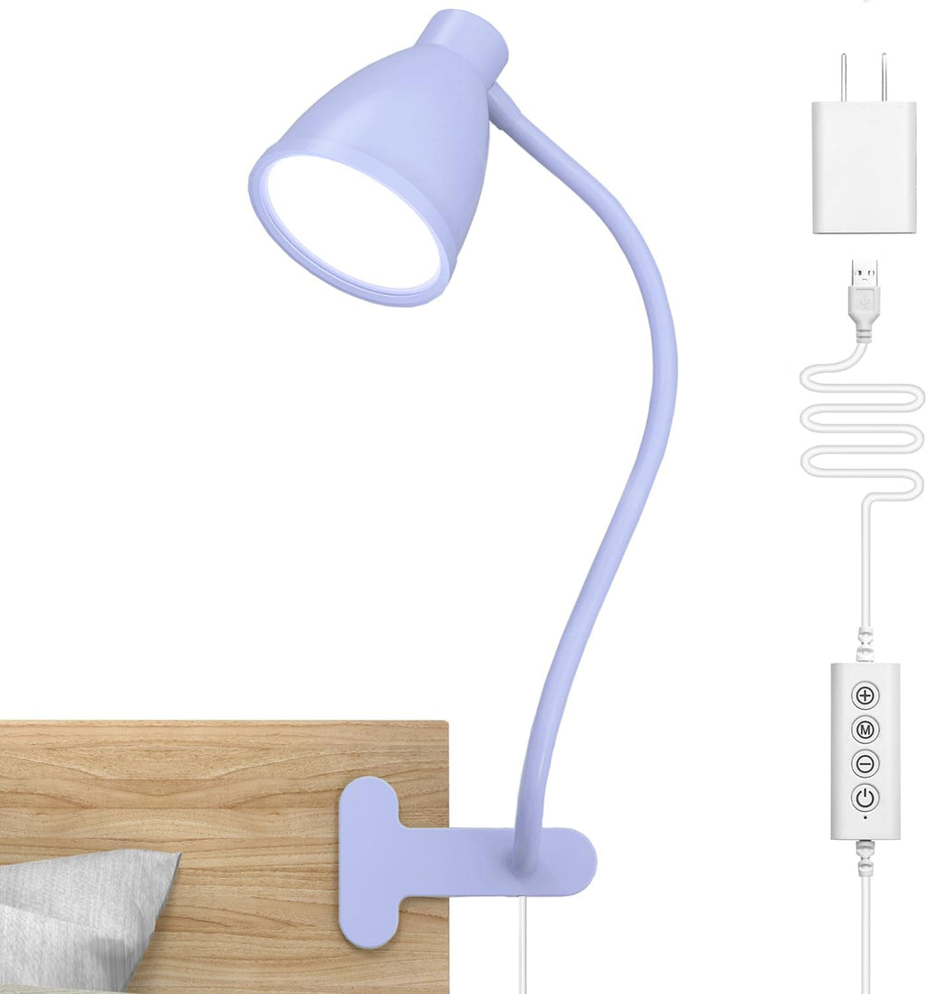 💡✨ FlexiGlow Gooseneck Desk Lamp 📖🌙